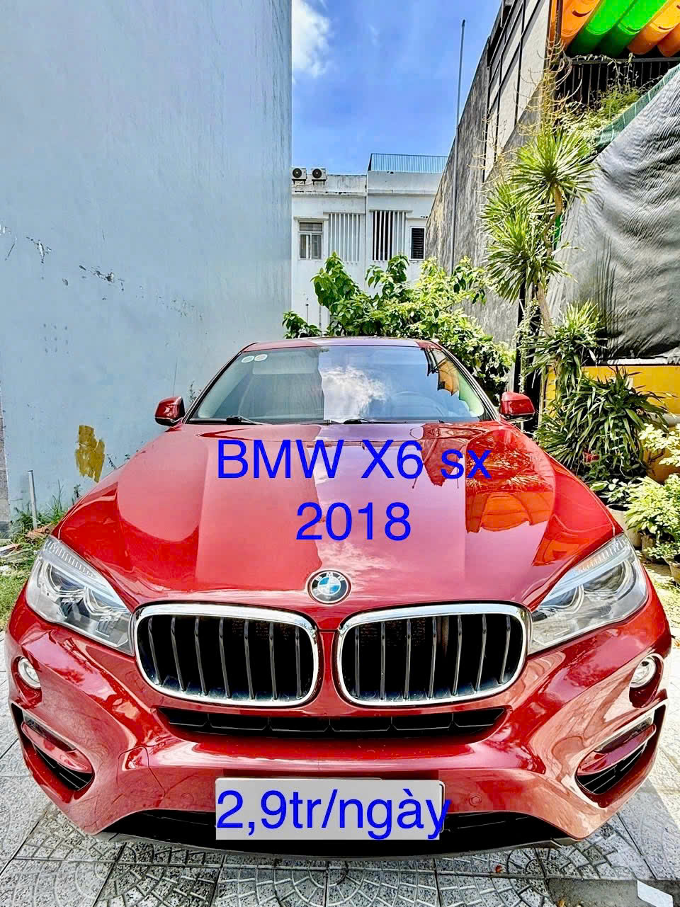 Cho thuê xe BMW X6 2018